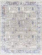 Lieshout Traditional Pale Blue Area Rug
