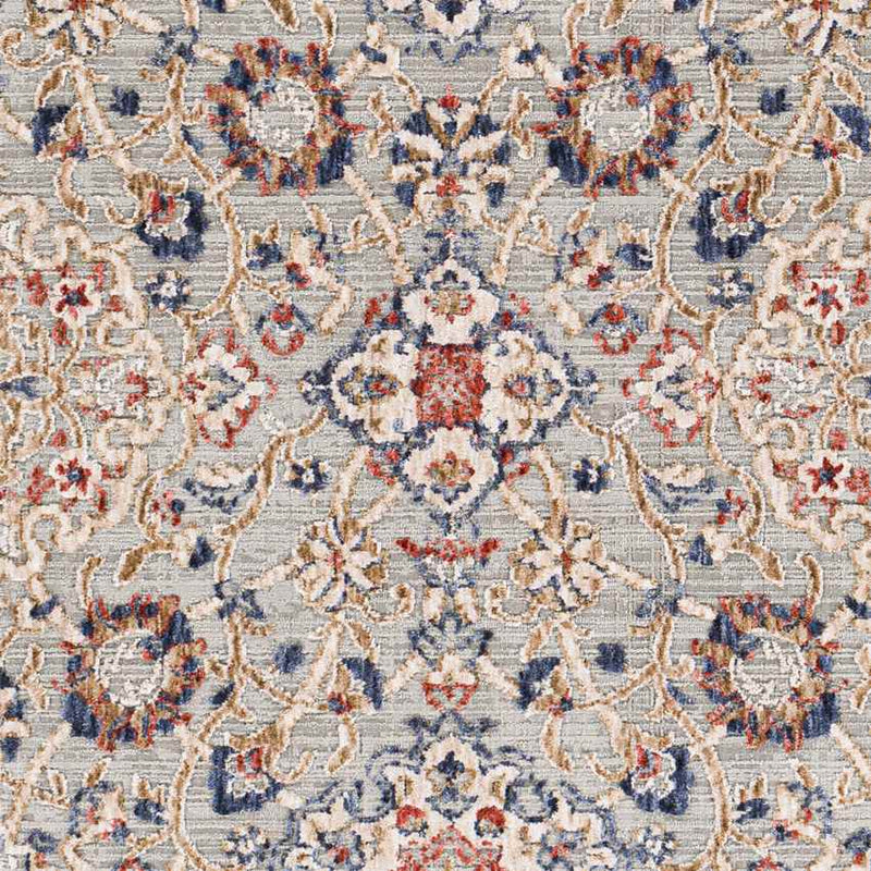 Lieveld Traditional Rust Area Rug