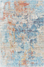 Lithoijen Modern Teal Area Rug