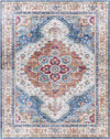 Locht Traditional Burnt Orange Area Rug