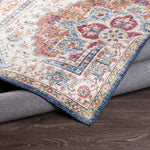 Locht Traditional Burnt Orange Area Rug