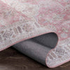 Loeswijk Traditional Pale Pink Area Rug