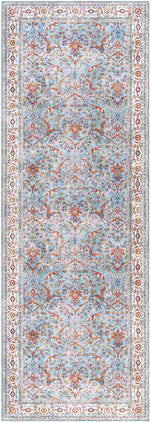 Looieind Traditional Brick Red Area Rug