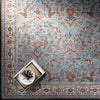 Looieind Traditional Brick Red Area Rug