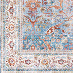 Looieind Traditional Brick Red Area Rug