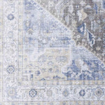 Maasdriel Traditional Dark Blue Area Rug