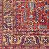 Loveren Traditional Bright Red Area Rug
