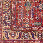 Loveren Traditional Bright Red Area Rug