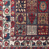 Luitert Traditional Dark Red Area Rug
