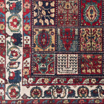 Luitert Traditional Dark Red Area Rug