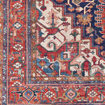 Maaijkant Traditional Burnt Orange Area Rug