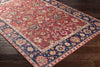 Maatsehei Traditional Bright Red Area Rug