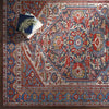 Made Traditional Rust Area Rug