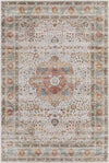 Meemortel Traditional Cream Area Rug
