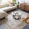 Meemortel Traditional Cream Area Rug