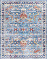 Meeren Traditional Navy Area Rug