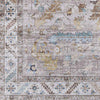 Meeren Traditional Taupe Area Rug