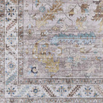 Meeren Traditional Taupe Area Rug