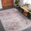 Meeren Traditional Pale Pink Area Rug