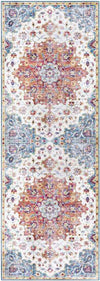 Meerven Traditional Burnt Orange Area Rug