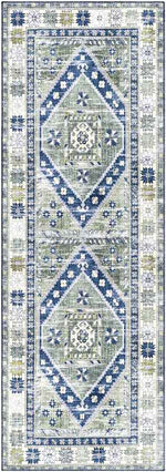 Megen Traditional Grass Green Area Rug