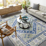 Megen Traditional Grass Green Area Rug