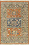 Midbuul Rustic Dark Brown Area Rug