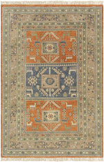 Midbuul Rustic Dark Brown Area Rug