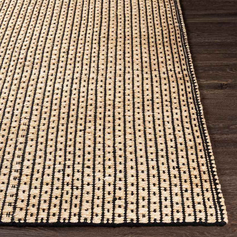 Mittelberg Cottage Black Area Rug