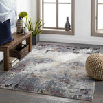 Milheeze Modern Charcoal Area Rug