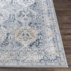 Moeren Traditional Dark Blue Area Rug