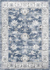 Molenveld Traditional Dark Blue Area Rug