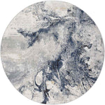 Moorsel Modern Dark Blue Area Rug