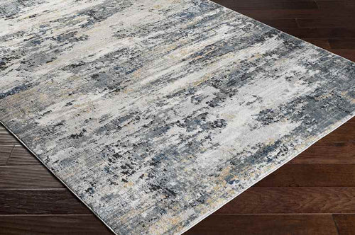 Muizenhol Modern Light Gray Area Rug