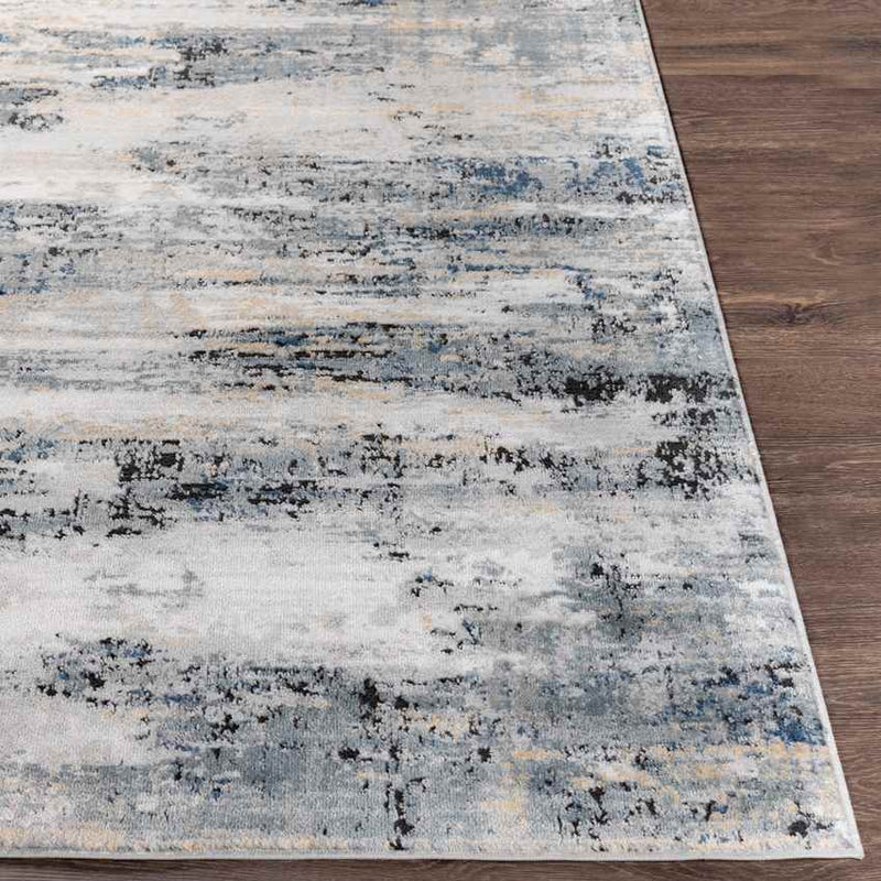 Muizenhol Modern Light Gray Area Rug