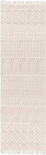 Anzio Global Pale Pink Area Rug