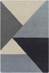 Nergena Modern Taupe Area Rug