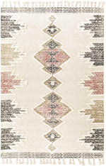 Notsel Global Bright Pink Area Rug