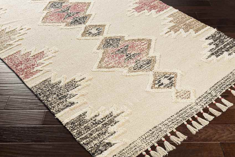 Notsel Global Bright Pink Area Rug