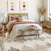 Notsel Global Bright Pink Area Rug