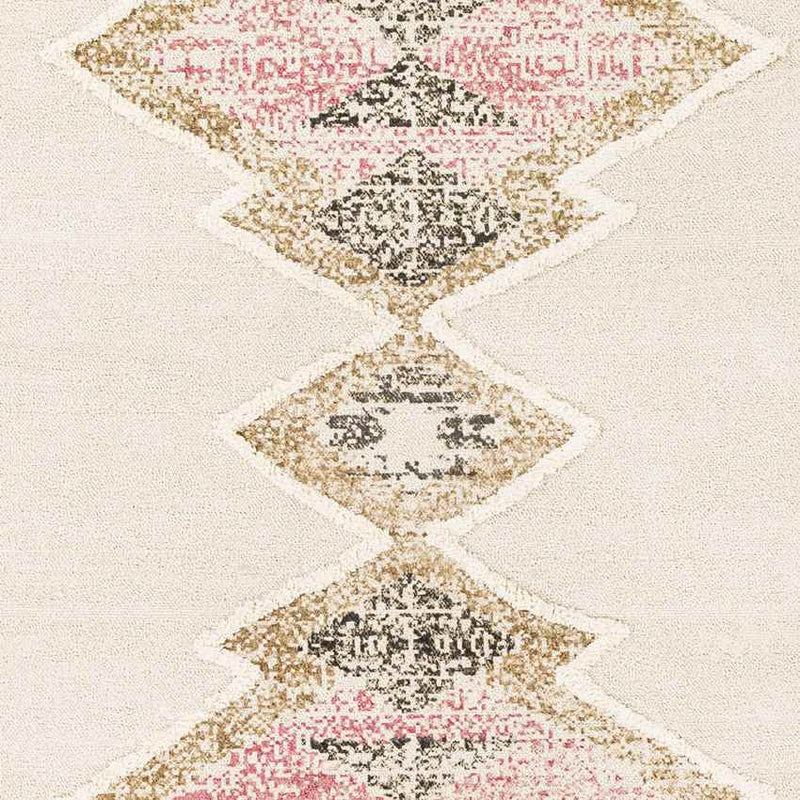 Notsel Global Bright Pink Area Rug