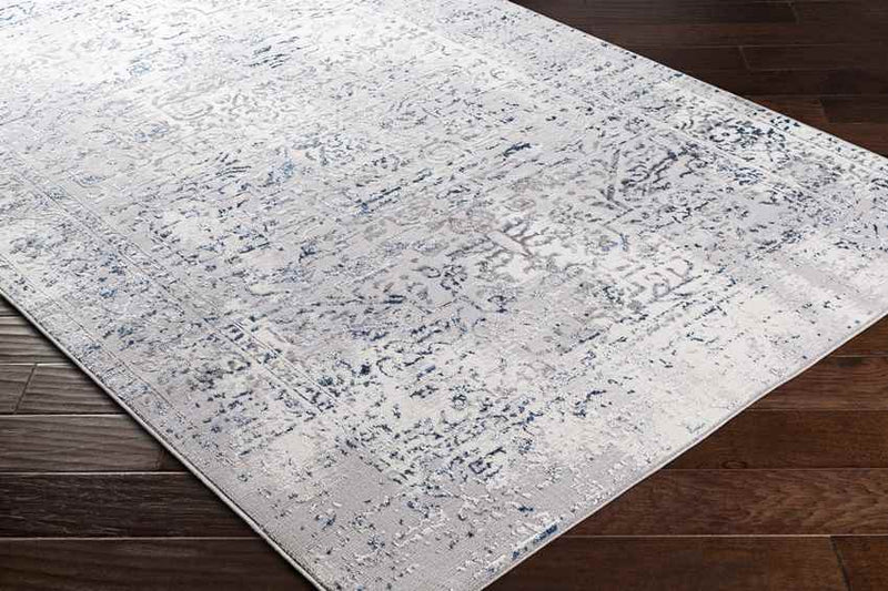 Riethoven Modern Dark Blue Area Rug