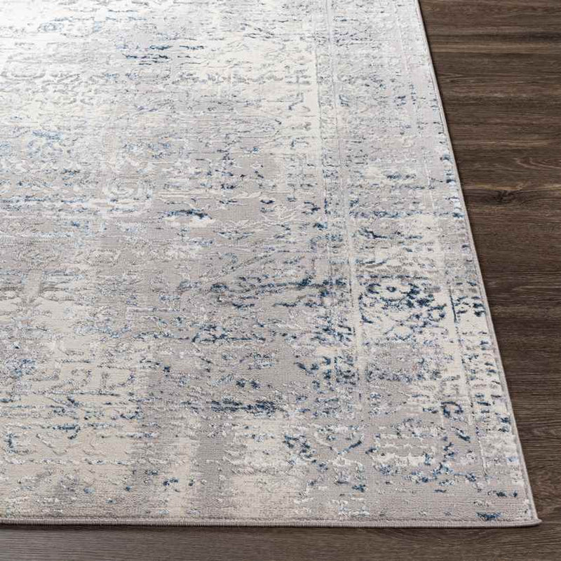 Riethoven Modern Dark Blue Area Rug