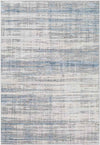 Rijen Modern Dark Blue Area Rug