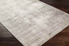 Roond Modern Medium Gray Area Rug