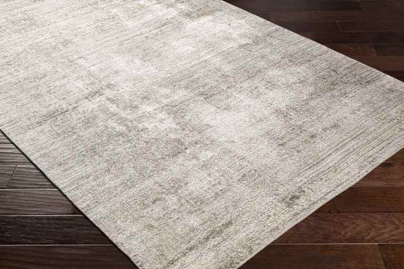 Roond Modern Medium Gray Area Rug