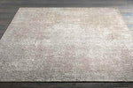 Roond Modern Medium Gray Area Rug