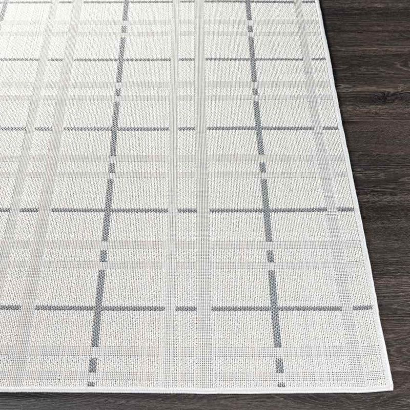 Spekklef Cottage Light Gray Area Rug