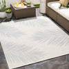 Spijkert Coastal Light Gray Area Rug