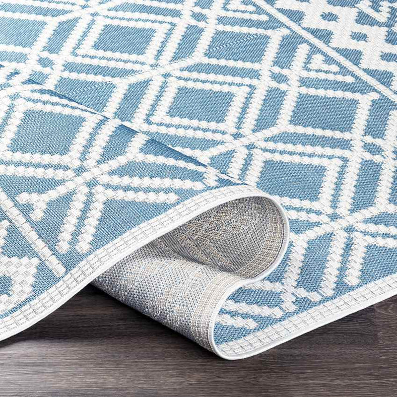 Stabrecht Global Blue Area Rug